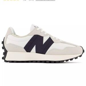NEW BALANCE 327 Sea Salt, White and Black